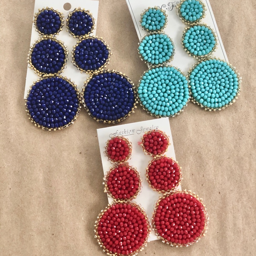 Eternity Round Earrings